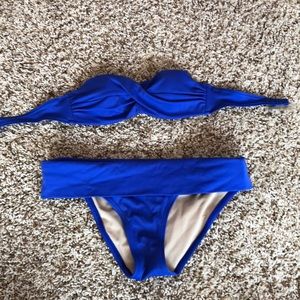 VS blue swim suit